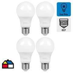 DAIRU - Pack 4 LED A60 E27 7.5W LF