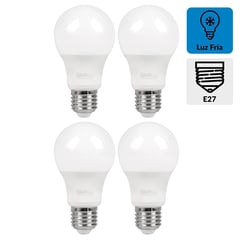 DAIRU - Pack 4 LED A60 E27 7.5W LF