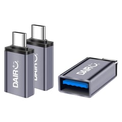 DAIRU - Set 3 piezas adaptador USB a tipo C 3.0