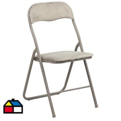 JUST HOME COLLECTION - Silla plegable color celeste