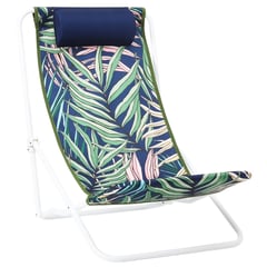 KLIMBER - Silla de playa plegable con almohada