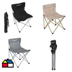 KLIMBER - Silla plegable p/camping surtido