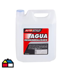 AUTOSTYLE - Agua desmineralizada 5 litros bidón