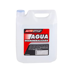 AUTOSTYLE - Agua desmineralizada 5 litros bidón