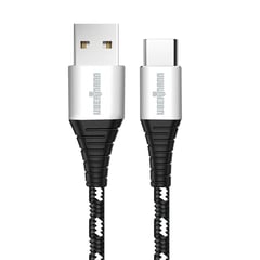 UBERMANN - Cable carga rápida USB a tipo C hecho con Kevlar