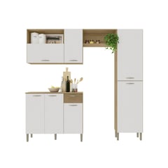 KIT PARANA - Kit Mueble Cocina Diamante 199x206x36 cm