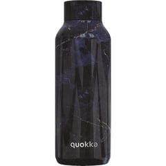 QUOKKA - Botella inox mármol 510 ml negra