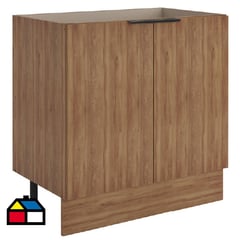 JUST HOME COLLECTION - Mueble de cocina base para lavaplatos 80 cm sin cubierta