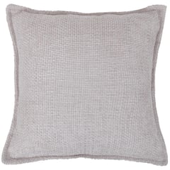 JUST HOME COLLECTION - Cojín liso 45x45 cm beige claro