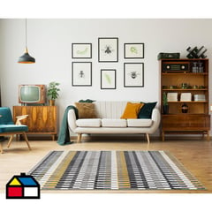 JUST HOME COLLECTION - Alfombra Norway Laja 120x170 cm Multicolor