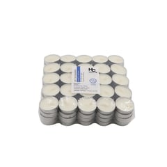 JUST HOME COLLECTION - Set 100 Velas Tealights Blancas con Aroma