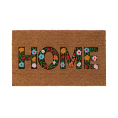 JUST HOME COLLECTION - Limpiapies Home Flor 45x75 cm Multicolor