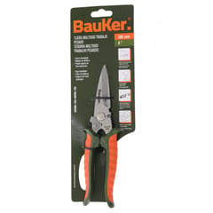 BAUKER - Tijera hojalatera 10" acero