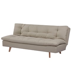 JUST HOME COLLECTION - Futón Elgin Beige 182x91x80 cm