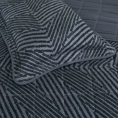 JUST HOME COLLECTION - Quilt Urbano Grafito