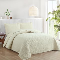 JUST HOME COLLECTION - Quilt Clasic Beige