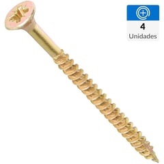 FIXSER - Tornillo turbo screw 4 unidades