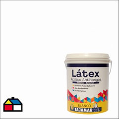 TAJAMAR - Pintura Látex Acrílico Mate 1 galón(es) Blanco