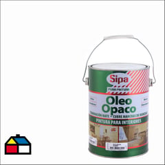 SIPA - Óleo opaco 1 gl blanco