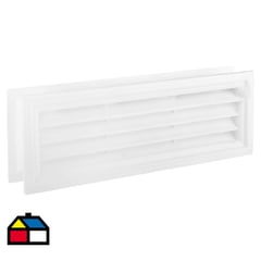 DVP - Celosía de ventilación doble polietileno 32x12,5 cm