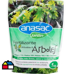 ANASAC - Fertilizantes Arbustos y árboles 1 kg bolsa