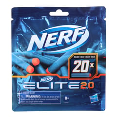 NERF - Elite 2.0 - Set de 20 dardos de repuesto